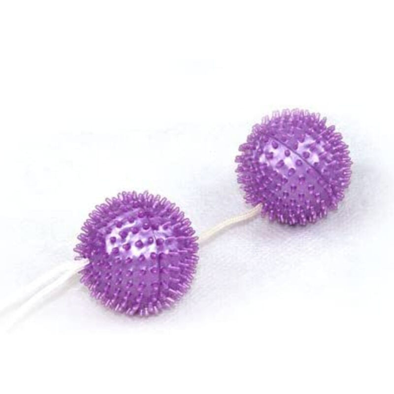 BAILE - A DEEPLY PLEASURE PURPLE TEXTURED BALLS 3.60 CM - Amore24
