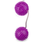 BAILE - A DEEPLY PLEASURE PURPLE TEXTURED BALLS 3.60 CM - Amore24