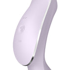 SATISFYER - CURVY TRINITY 2 AIR PULSE VIBRATOR PURPLE - Amore24