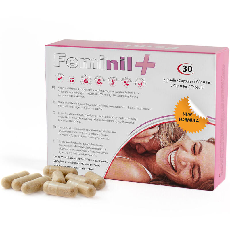 500 COSMETICS - FEMINIL+ NAISTE SEXUAALNE LIBIDO TÕSTJA - 30 KAPSLIT
