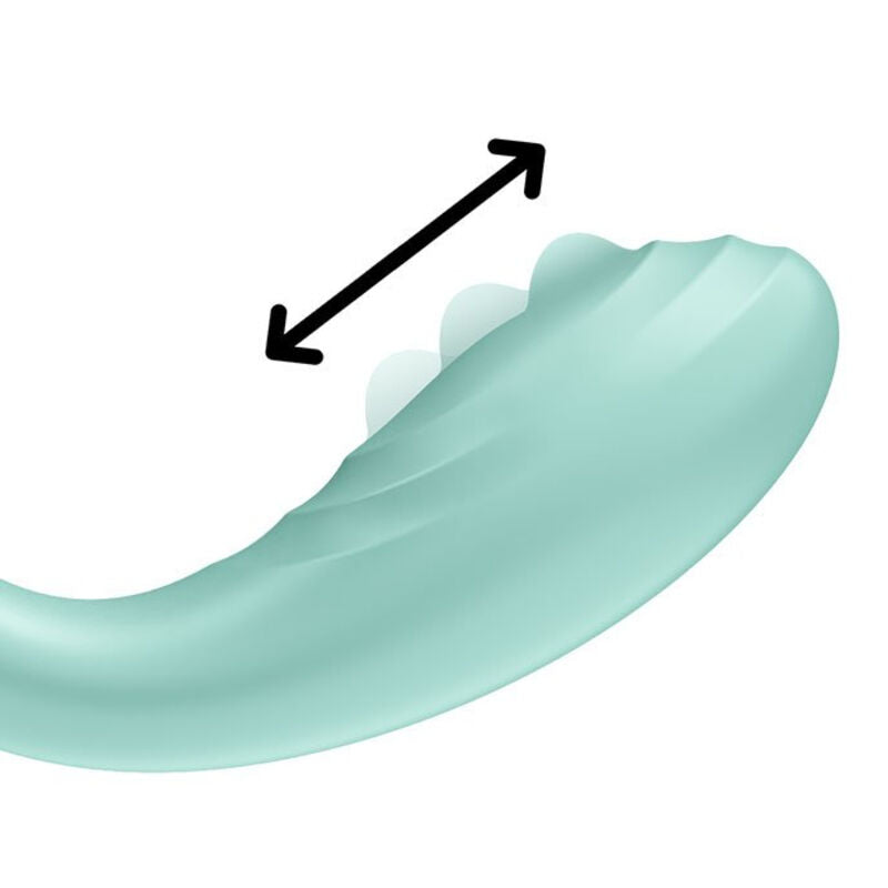 SATISFYER - RRROLLING PLEASURE GSPOT VIBRATOR WHITE - Amore24