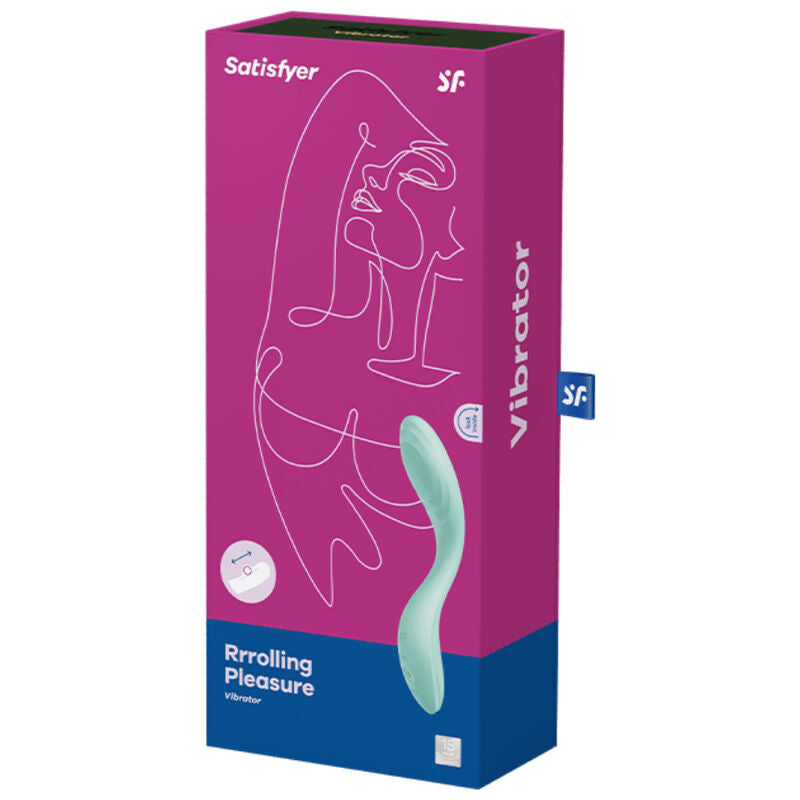 SATISFYER - RRROLLING PLEASURE GSPOT VIBRATOR WHITE - Amore24