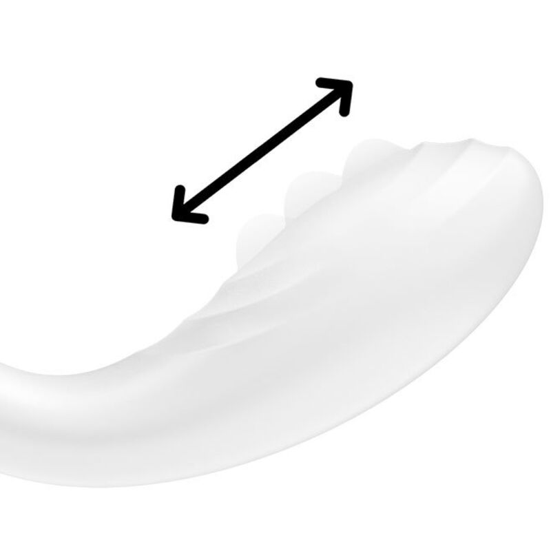 SATISFYER - RRROLLING PLEASURE GSPOT VIBRATOR WHITE - Amore24