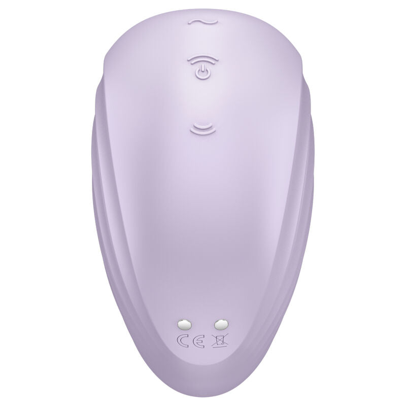 SATISFYER - PEARL DIVER AIR PULSE STIMULATOR & VIBRATOR VIOLET - Amore24