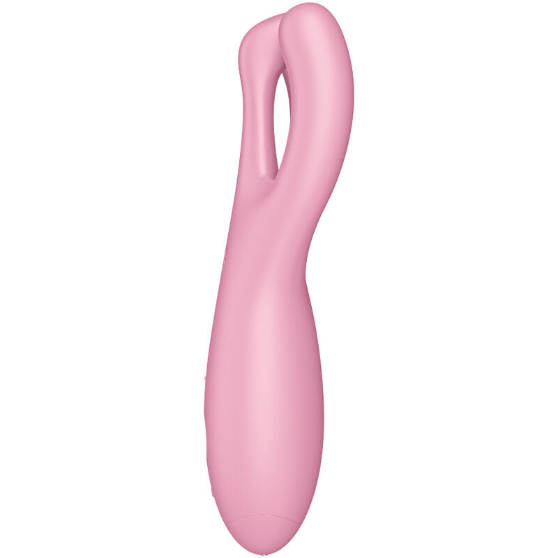 SATISFYER - THREESOME 4 VIBRATOR APP BLUE - Amore24
