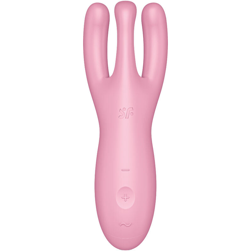 SATISFYER - THREESOME 4 VIBRATOR APP BLUE - Amore24