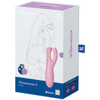 SATISFYER - THREESOME 4 VIBRATOR APP BLUE - Amore24