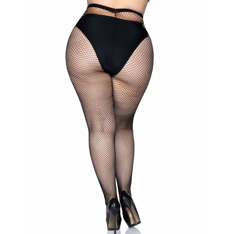 LEG AVENUE - FISHNET PANTYHOSE PLUS SIZE - Amore24