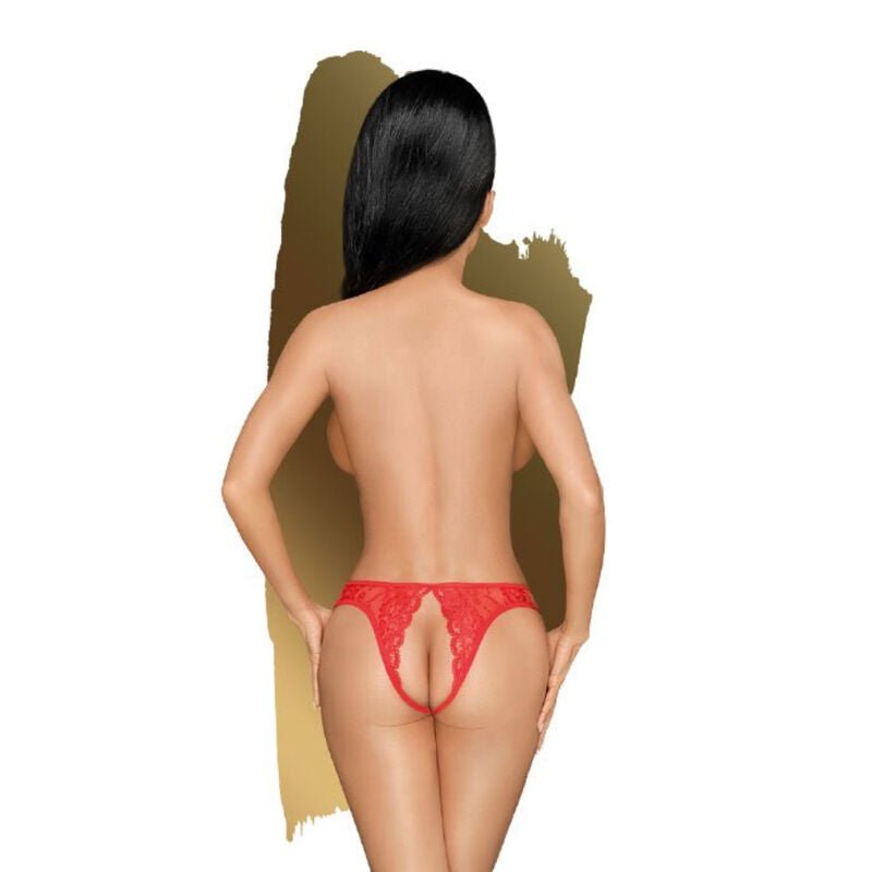 PENTHOUSE - NAUGHTY VALENTINE THONG RED L/XL - Amore24