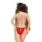 PENTHOUSE - TOO HOT TO BE REAL THONG PURPLE L/XL - Amore24