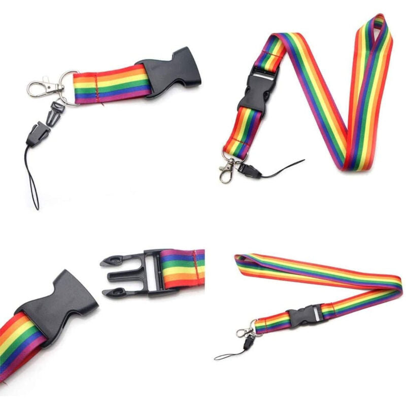 PRIDE - LGBT FLAG LANYARD - Amore24