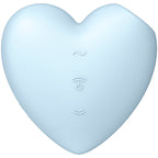 SATISFYER - CUTIE HEART AIR PULSE STIMULATOR & VIBRATOR PINK - Amore24