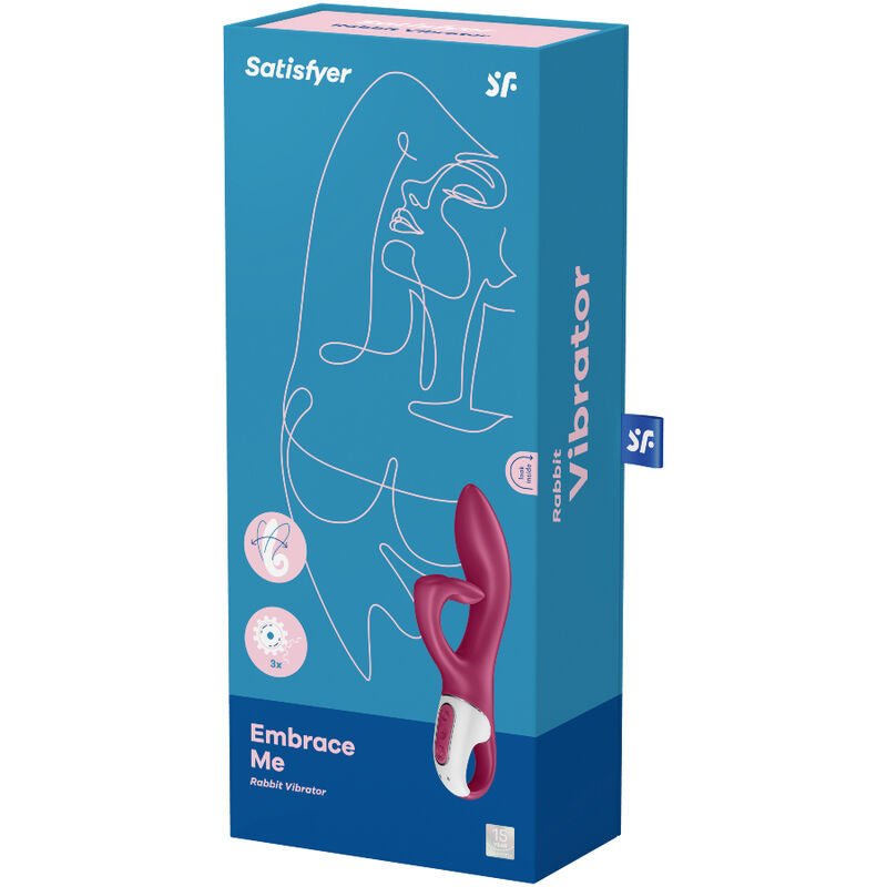 SATISFYER - EMBRACE ME GSPOT VIBRATOR TURQUOISE - Amore24