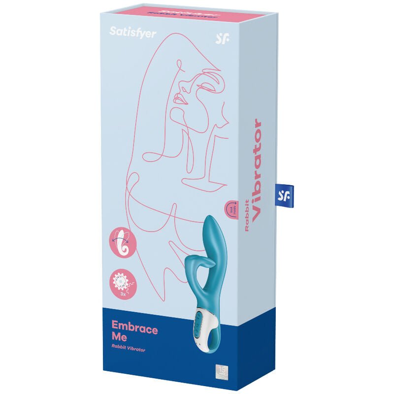 SATISFYER - EMBRACE ME GSPOT VIBRATOR TURQUOISE - Amore24