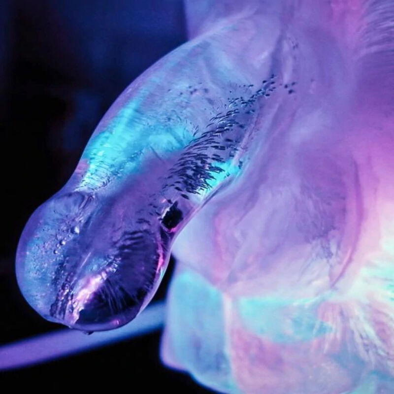 PLAY WIV ME - HUGE PENIS ICE LUGE MOLD - Amore24