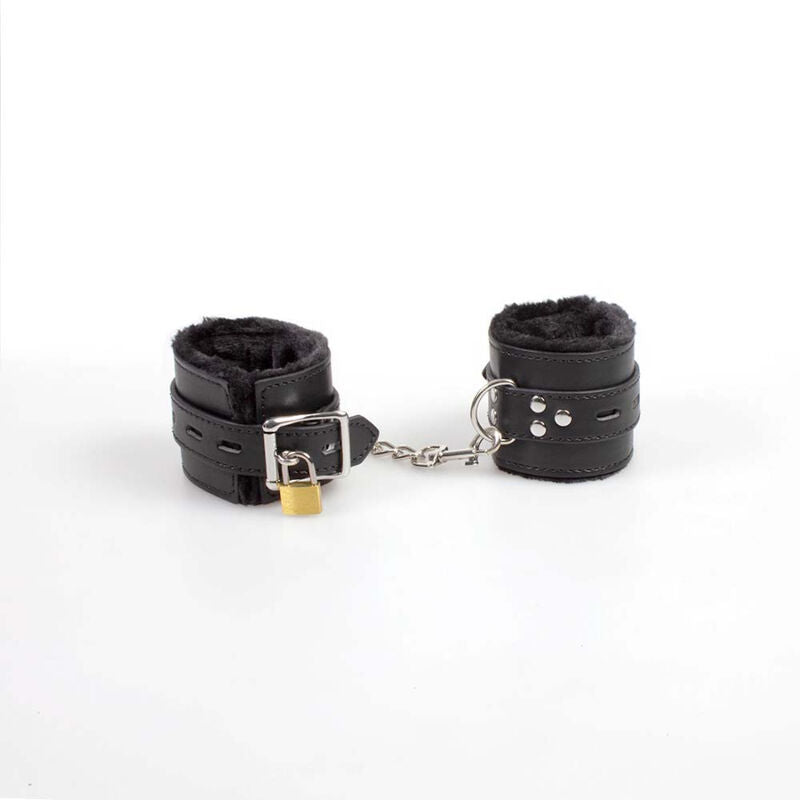 SECRETPLAY - BLACK BONDAGE HANDCUFFS BDSM COLLECTION - Amore24
