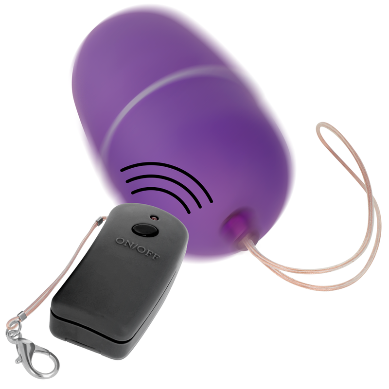ONLINE - REMOTE CONTROLLED VIBRATING EGG PURPLE - Amore24
