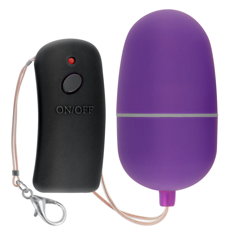 ONLINE - REMOTE CONTROLLED VIBRATING EGG PURPLE - Amore24