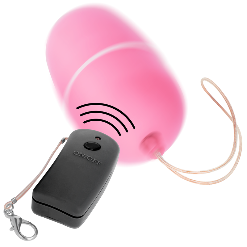 ONLINE - REMOTE CONTROLLED VIBRATING EGG PINK - Amore24