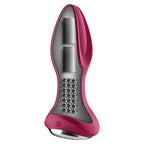 SATISFYER - ROTATOR PLUG 2+ VIBRATING PLUG APP RED - Amore24