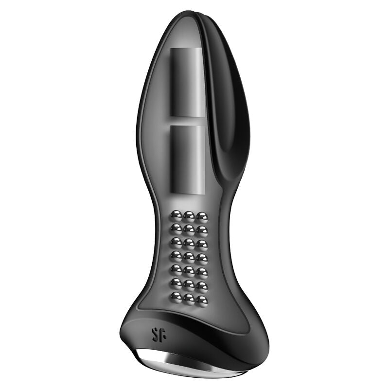 SATISFYER - ROTATOR PLUG 2+ VIBRATING PLUG APP RED - Amore24
