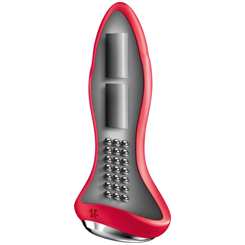 SATISFYER - ROTATOR PLUG 1+ VIBRATING PLUG APP BLACK - Amore24