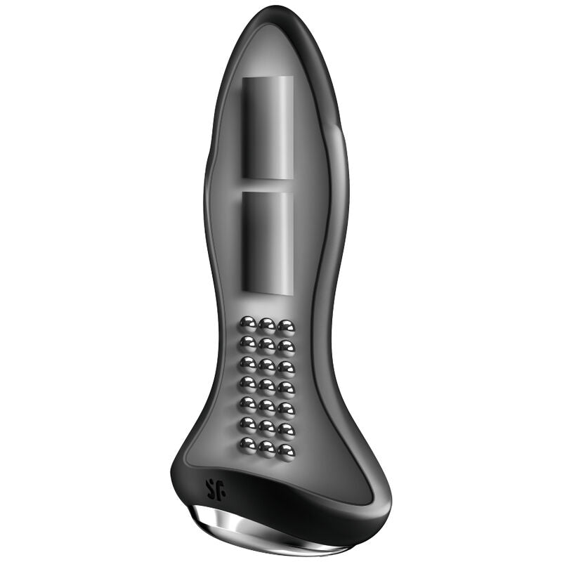 SATISFYER - ROTATOR PLUG 1+ VIBRATING PLUG APP BLACK - Amore24