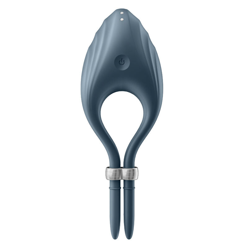SATISFYER - DUELIST RING VIBRATOR GREY - Amore24