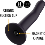 MYTHOLOGY - DUMAN MYSTIC DILDO M - VIBRATOR COMPATIBLE WITH WATCHME WIRELESS TECHNOLOGY - Amore24