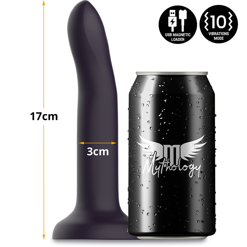 MYTHOLOGY - DUMAN MYSTIC DILDO M - VIBRATOR COMPATIBLE WITH WATCHME WIRELESS TECHNOLOGY - Amore24