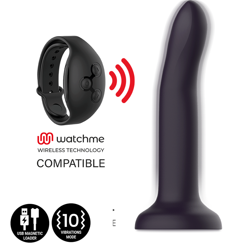 MYTHOLOGY - DUMAN MYSTIC DILDO L - VIBRATOR COMPATIBLE WITH WATCHME WIRELESS TECHNOLOGY - Amore24