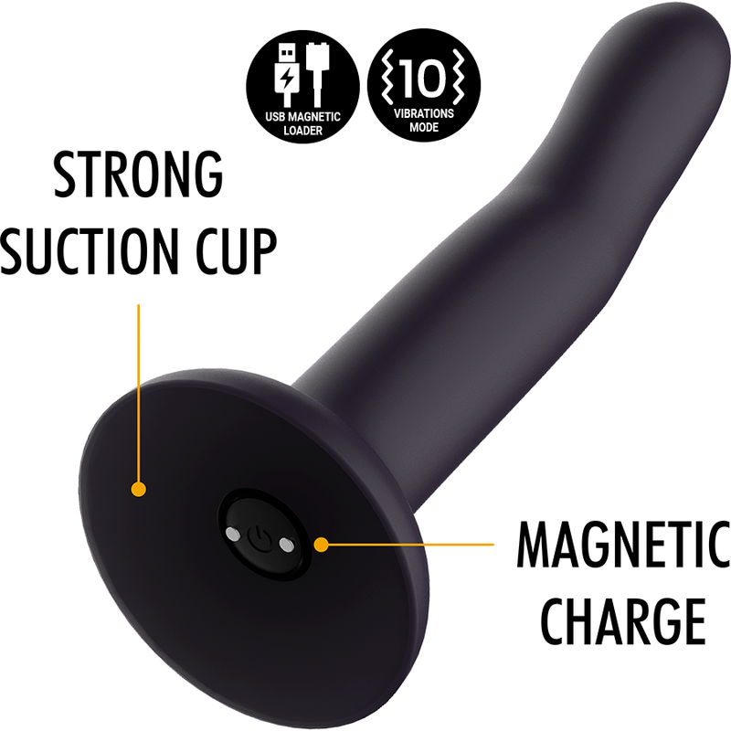 MYTHOLOGY - DUMAN MYSTIC DILDO L - VIBRATOR COMPATIBLE WITH WATCHME WIRELESS TECHNOLOGY - Amore24