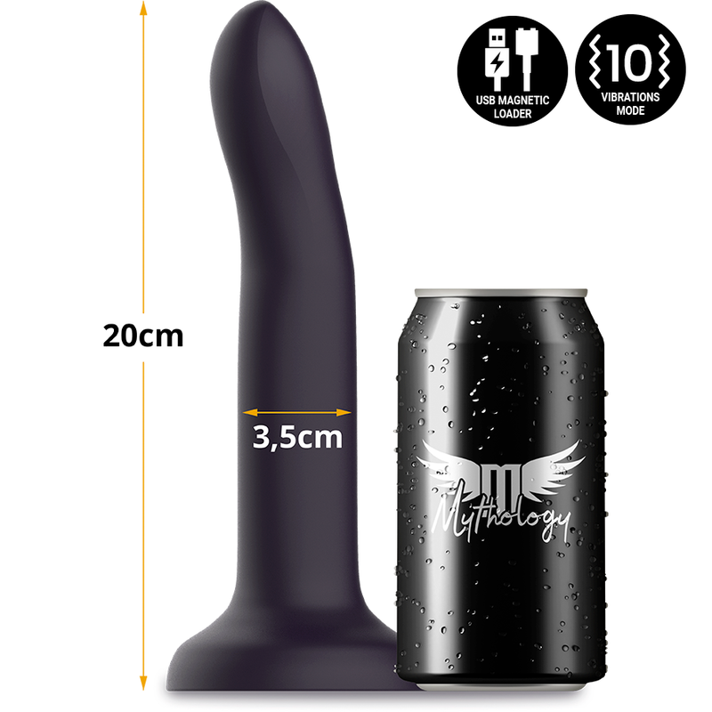 MYTHOLOGY - DUMAN MYSTIC DILDO L - VIBRATOR COMPATIBLE WITH WATCHME WIRELESS TECHNOLOGY - Amore24