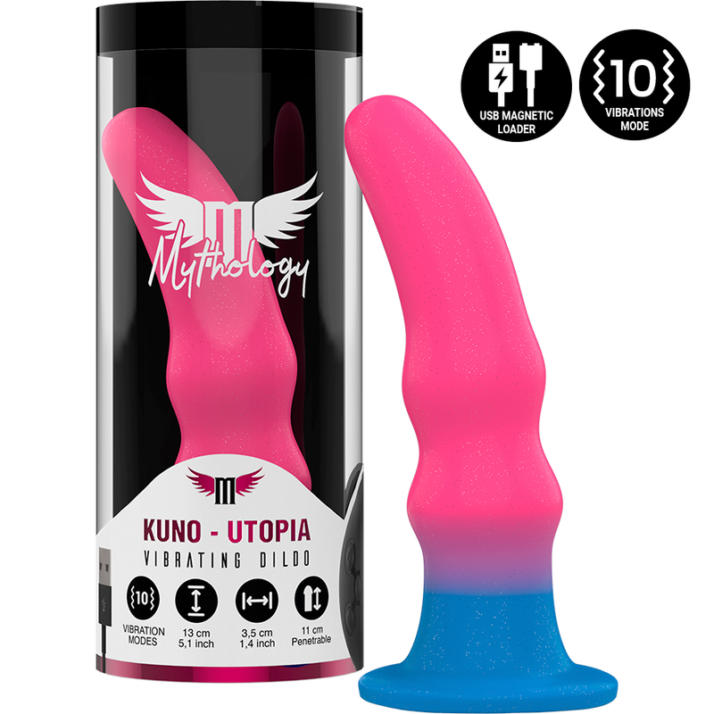 MYTHOLOGY - KUNO UTOPIA DILDO S - VIBRATOR WATCHME WIRELESS TECHNOLOGY COMPATIBLE - Amore24