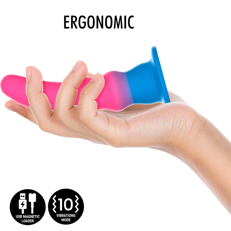 MYTHOLOGY - KUNO UTOPIA DILDO M - VIBRATOR COMPATIBLE WITH WATCHME WIRELESS TECHNOLOGY - Amore24