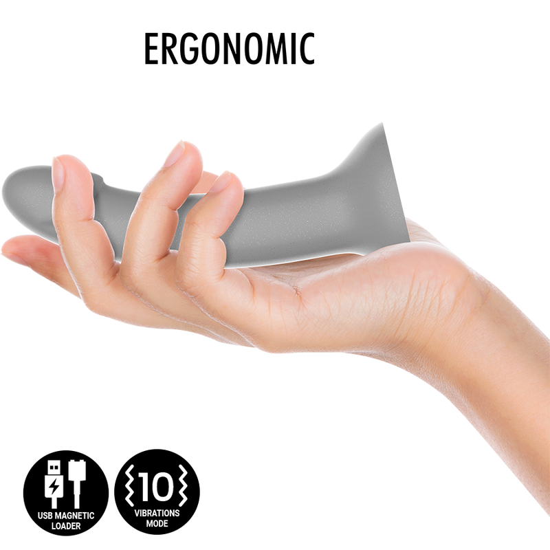 MYTHOLOGY - RUNE MAJESTIC DILDO S - VIBRATOR WATCHME WIRELESS TECHNOLOGY COMPATIBLE - Amore24