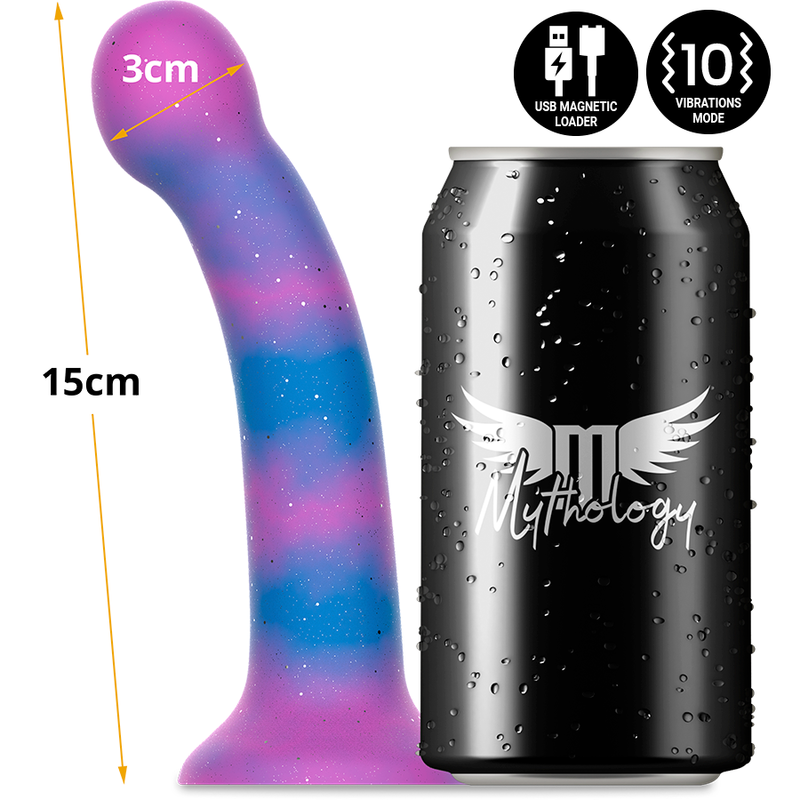 MYTHOLOGY - DION GALACTIC DILDO S - VIBRATOR WATCHME WIRELESS TECHNOLOGY COMPATIBLE - Amore24