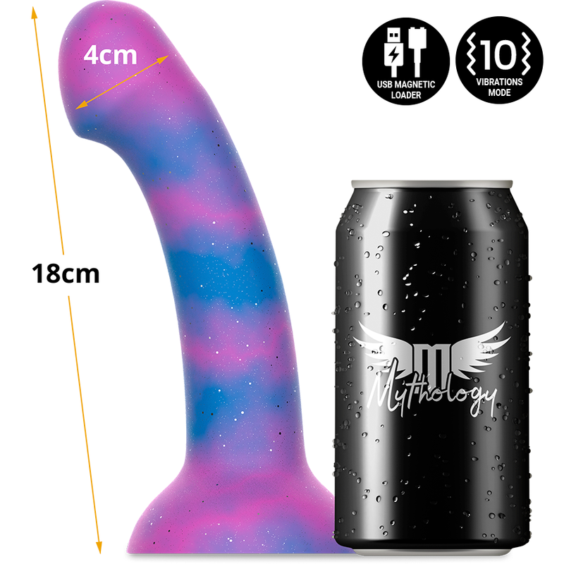 MYTHOLOGY - DION GALACTIC DILDO M - VIBRATOR WATCHME WIRELESS TECHNOLOGY COMPATIBLE - Amore24