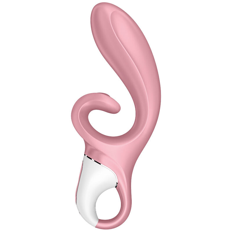 SATISFYER - HUG ME RABBIT VIBRATOR APP BLUE - Amore24