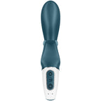 SATISFYER - HUG ME RABBIT VIBRATOR APP BLUE - Amore24