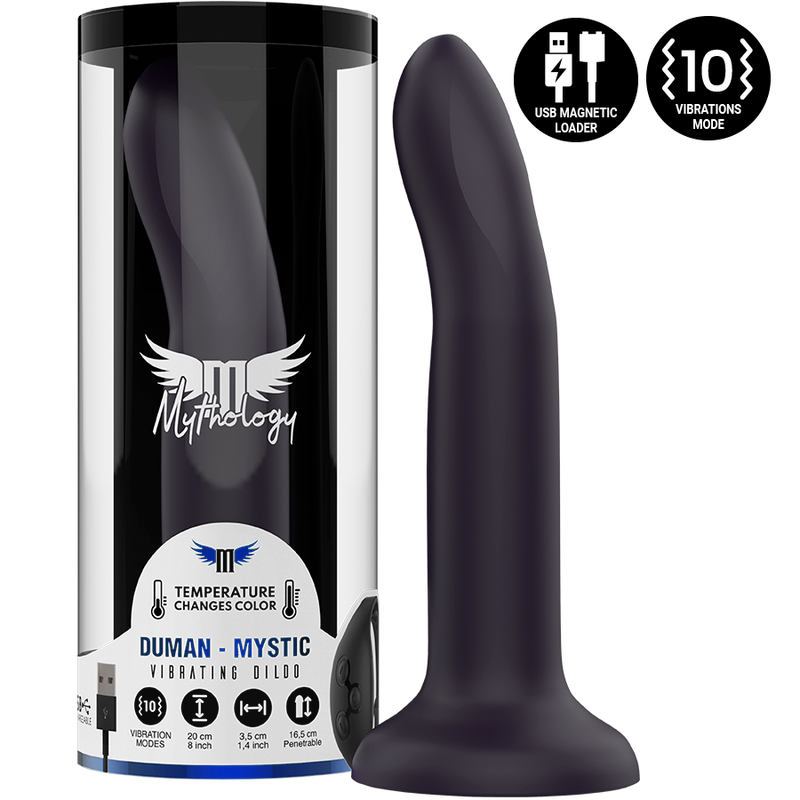 MYTHOLOGY - DUMAN MYSTIC DILDO L - VIBRATOR COMPATIBLE WITH WATCHME WIRELESS TECHNOLOGY - Amore24