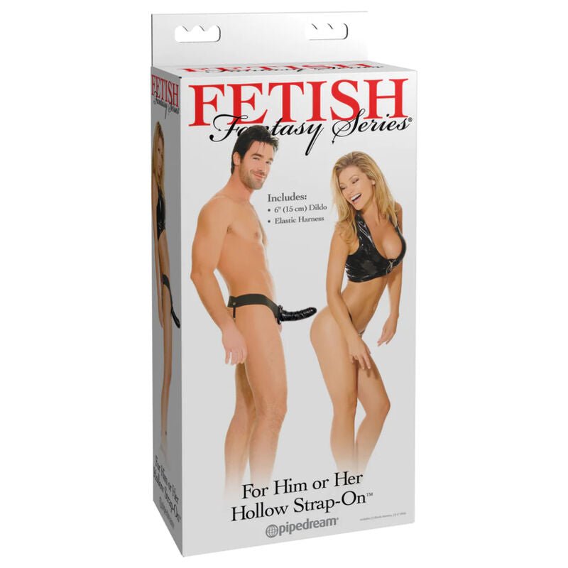 FETISH FANTASY SERIES - SERIES BLACK DREAM HOLLOW STRAP ON - Amore24
