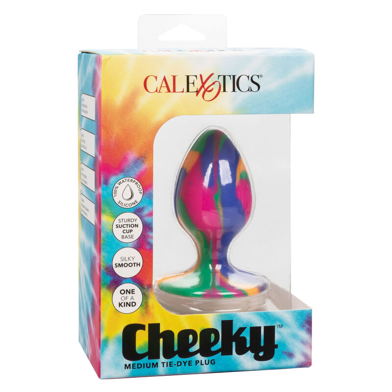 CALEXOTICS - CHEEKY MEDIUM TIE-DYE PLUG ANAL - Amore24