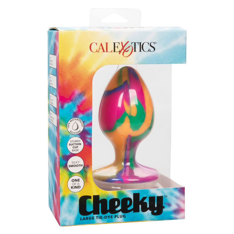 CALEXOTICS - CHEEKY LARGE TIE-DYE PLUG ANAL - Amore24