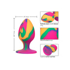 CALEXOTICS - CHEEKY LARGE TIE-DYE PLUG ANAL - Amore24