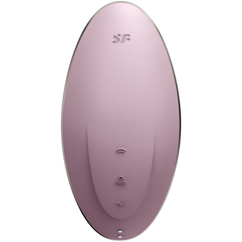 SATISFYER - VULVA LOVER 1 AIR PULSE STIMULATOR & VIBRATOR VIOLET - Amore24