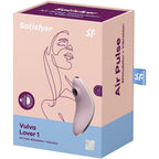 SATISFYER - VULVA LOVER 1 AIR PULSE STIMULATOR & VIBRATOR VIOLET - Amore24