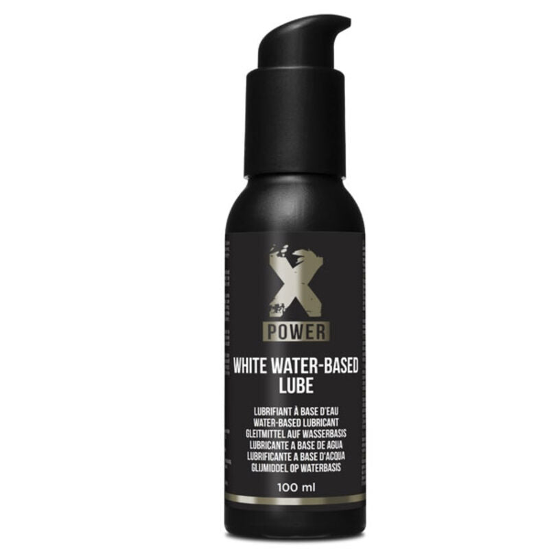 XPOWER - WHITE WATER-BASED LUBE 100 ML - Amore24