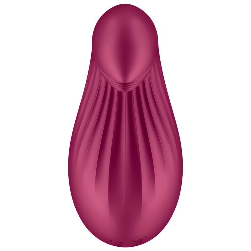 SATISFYER - DIPPING DELIGHT LAY-ON VIBRATOR RED - Amore24