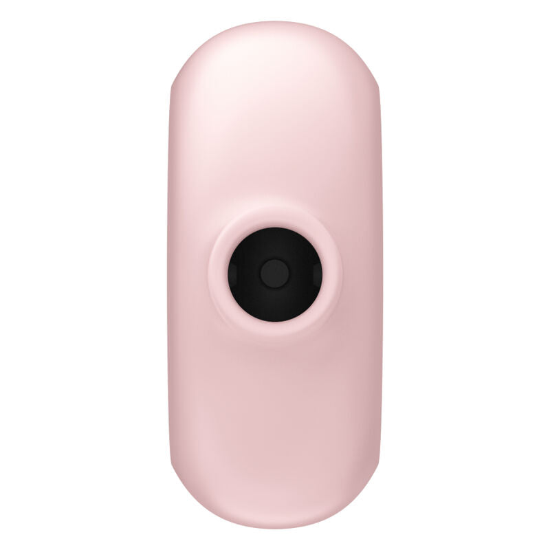 SATISFYER - PRO TO GO 3 DOUBLE AIR PULSE STIMULATOR & VIBRATOR BLUE - Amore24